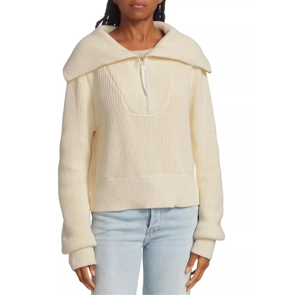 Varley Cream Sweater